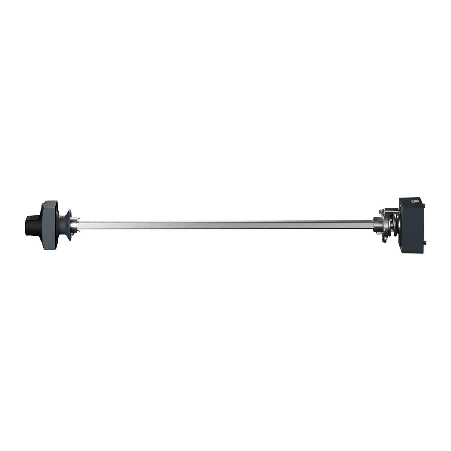 Rotary handle kit, TeSys GV4, extended, fixed, black, IP54
