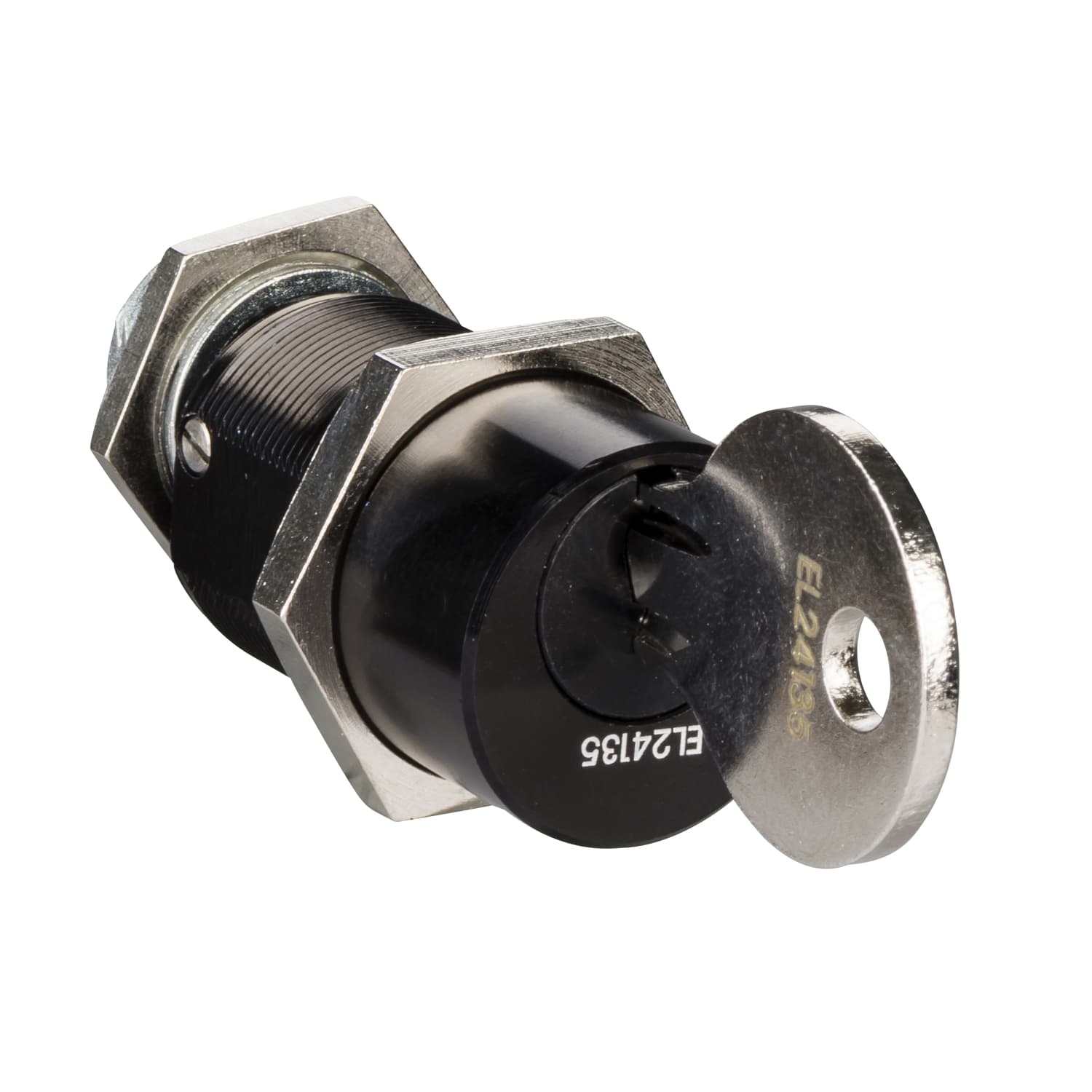 قفل بمفتاح، MasterPact NT/NW، ComPacT NS، قابل للسحب، 1 Ronis قفل بمفتاح مع 2 keys، identified EL24135 combination، قطعة غيار
