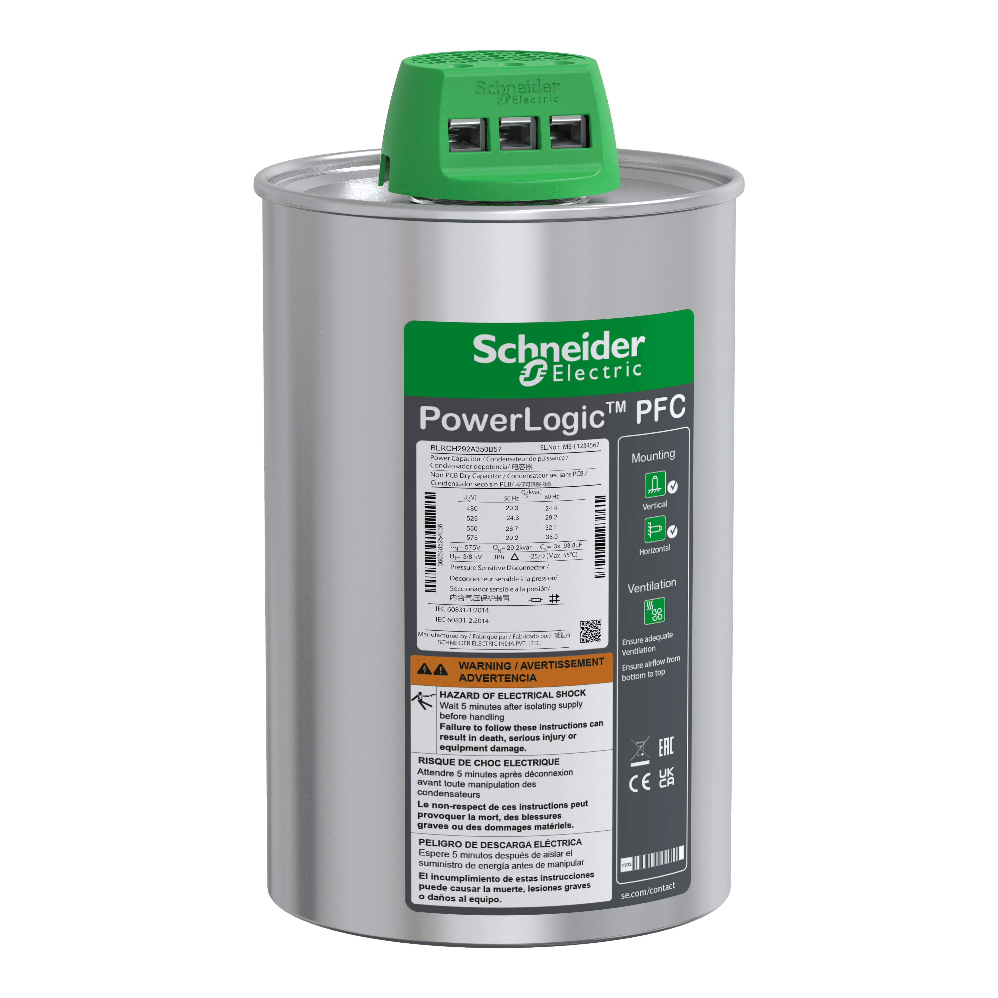 Capacitor Can HDY 29.2/35