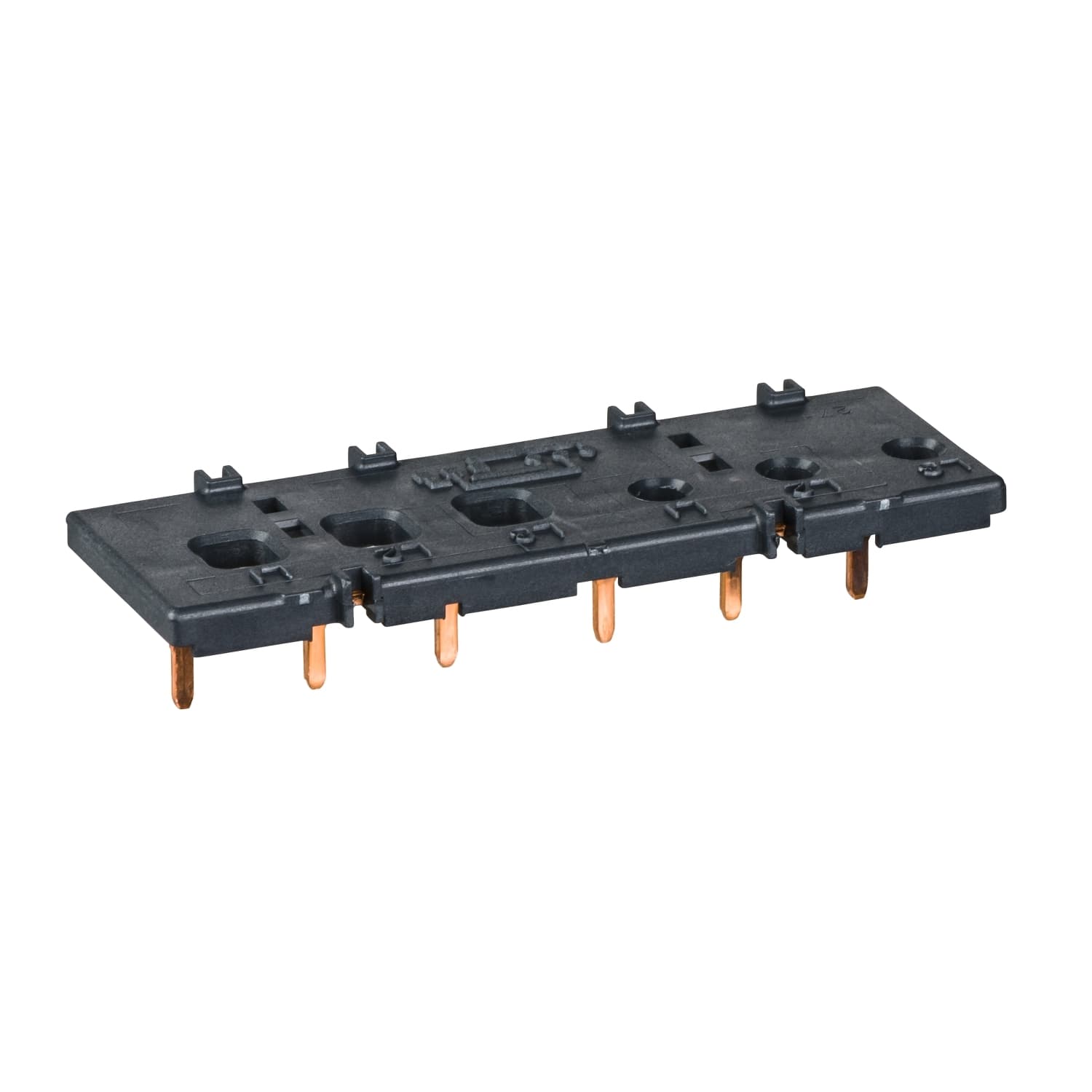 قدرة طقم من connections، قضيب توزيع parallel، لـ 3P reversing contactors مجموعة، أطراف بمشبك لولبي LC1D09-D38