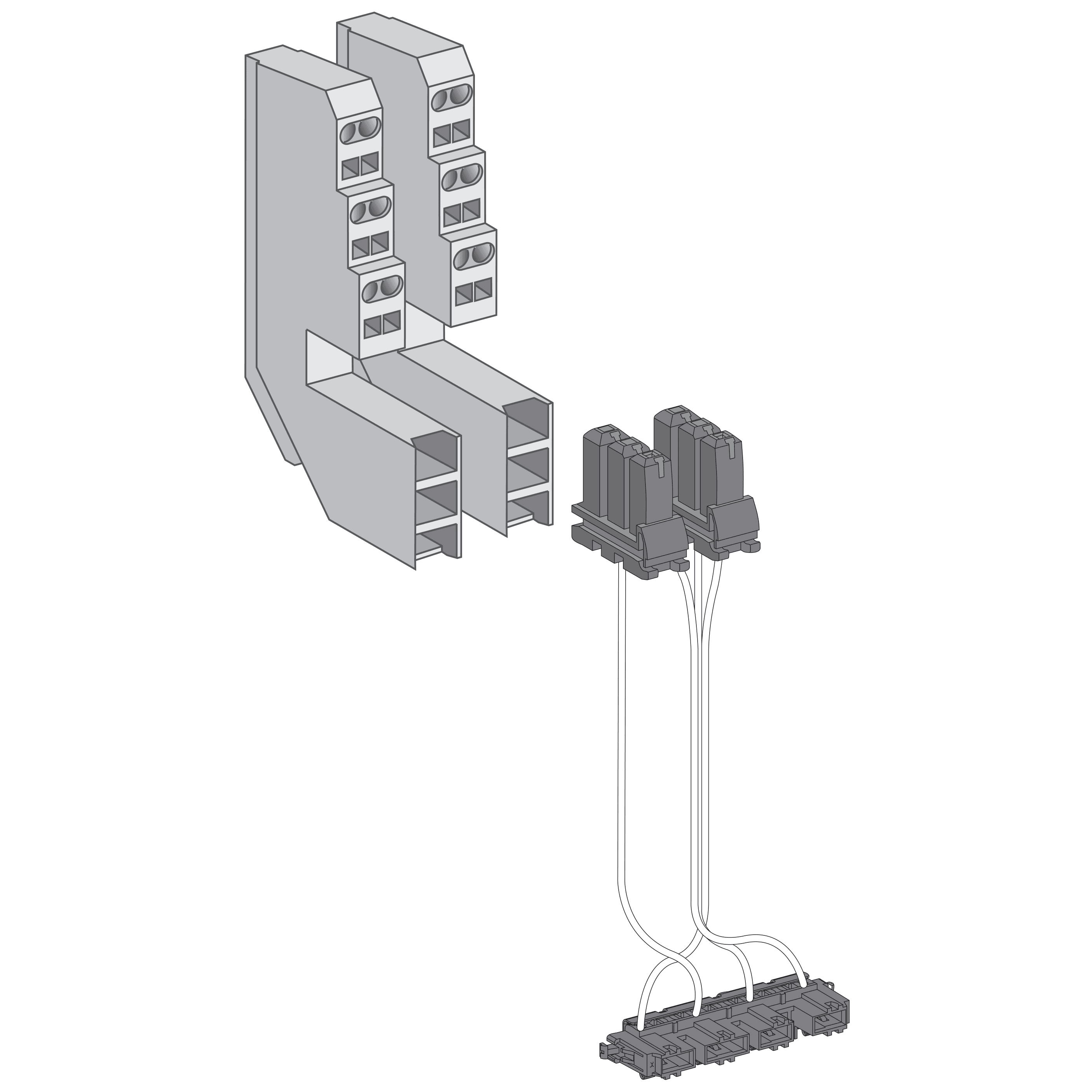 مدخل قياس جهد (PTE)، MasterPact MTZ1/MTZ2 قابل للسحب