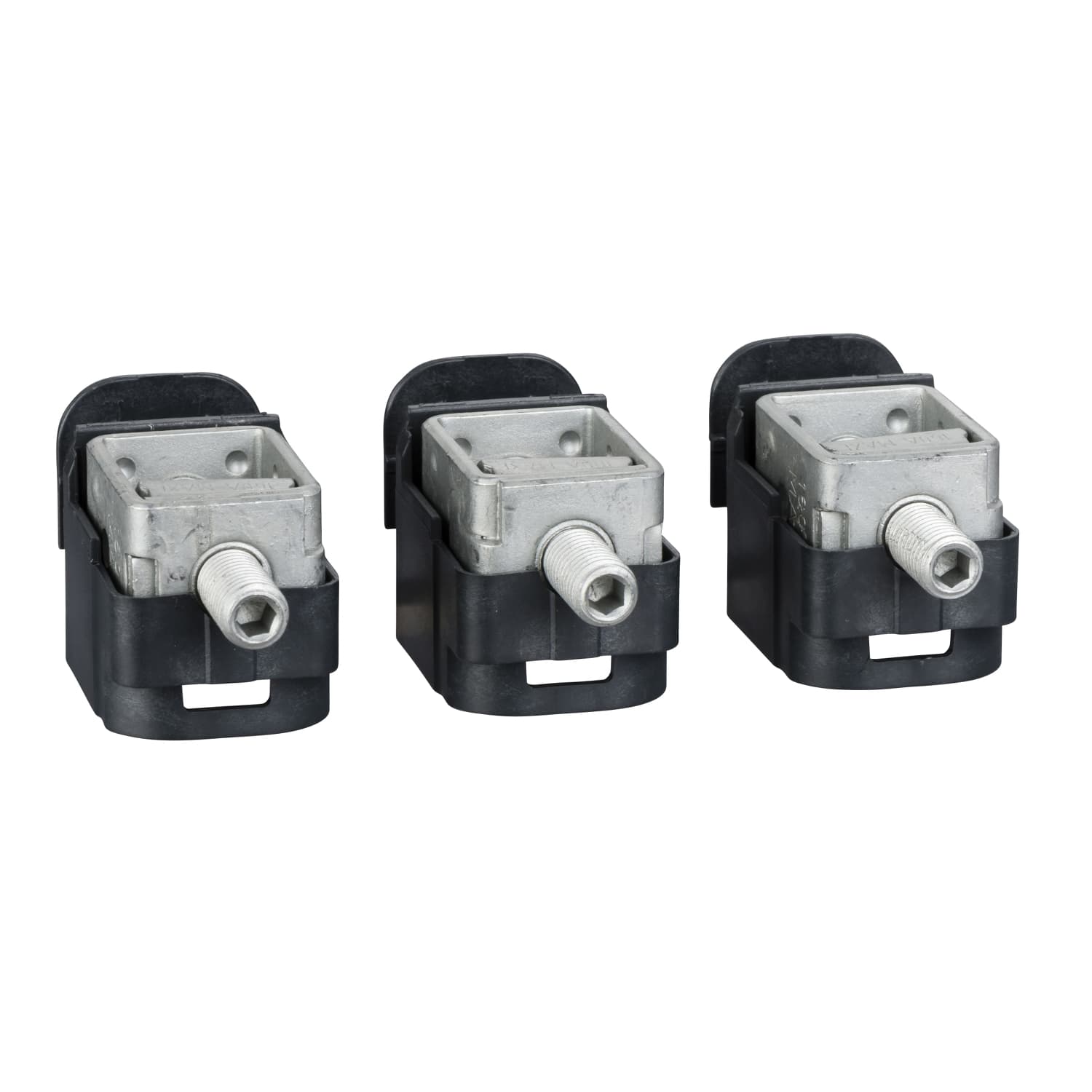 فولاذ bare موصّلات كابل، ComPacT NSX، لـ 1 كابل 1.5mm² إلى 95mm²، 160A، طقم من 3 أجزاء