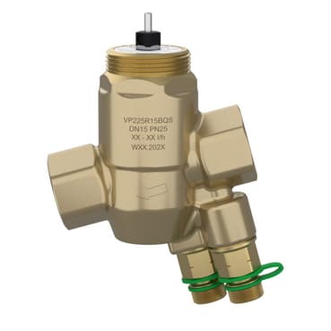EasyLogic ضغط Independent صمّام، VP225R، DN15 (Rp 1/2)، 35 إلى 525 litres/hour، مع TP plugs