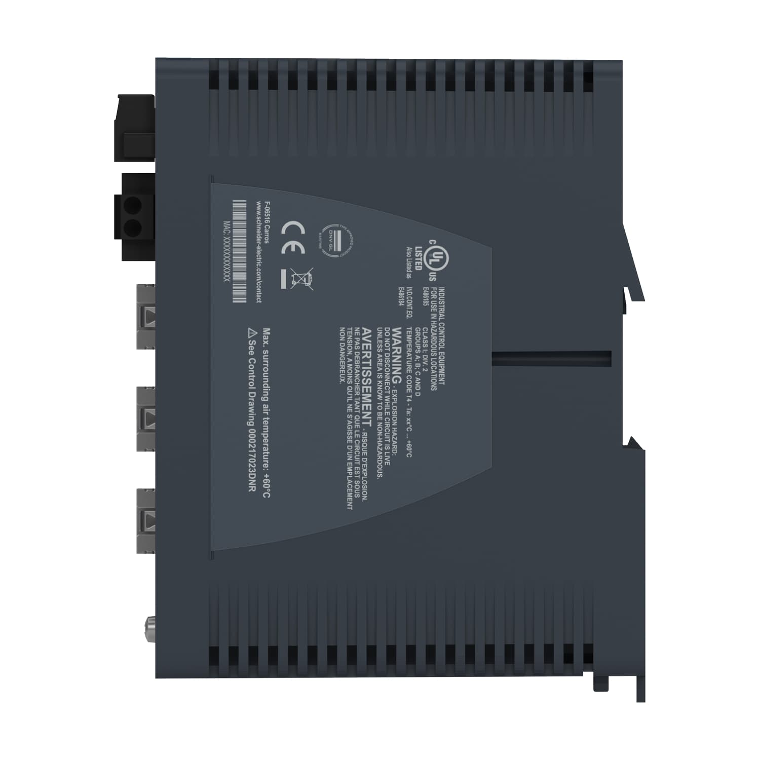 Modicon Managed مفتاح 8TX/4SFP-Gbit