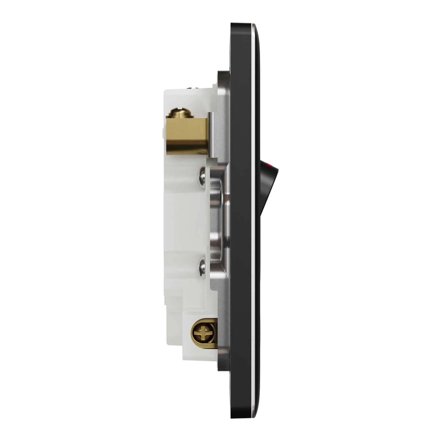 13A 250V~ 1G FCU DP SW LED Flex Out, JB