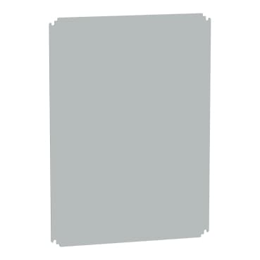 Insulating mounting plate for enclosure H800xW600mm made of polyester
