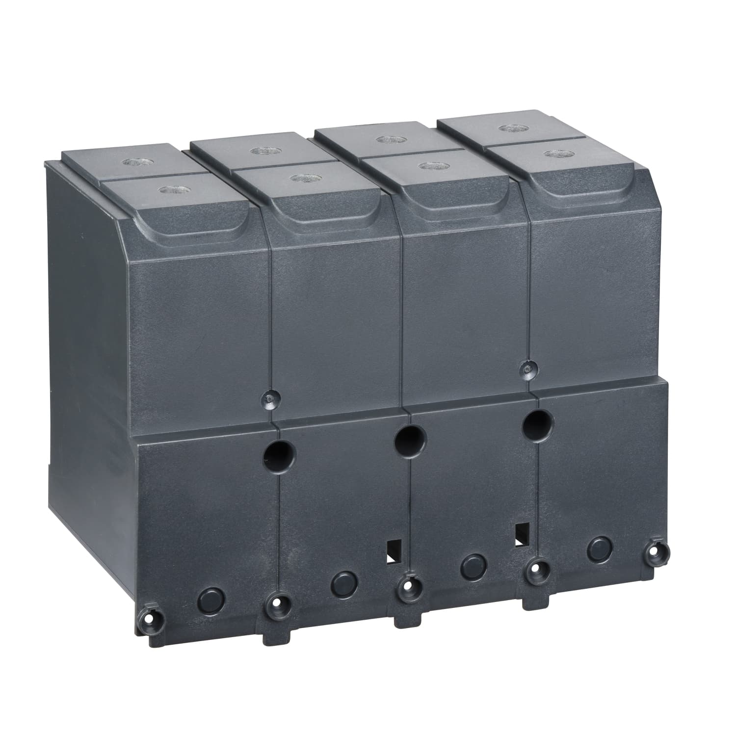 Terminal shield, ComPacT NSX400/630 NA DC PV, 4P, upstream, parallel connection of poles