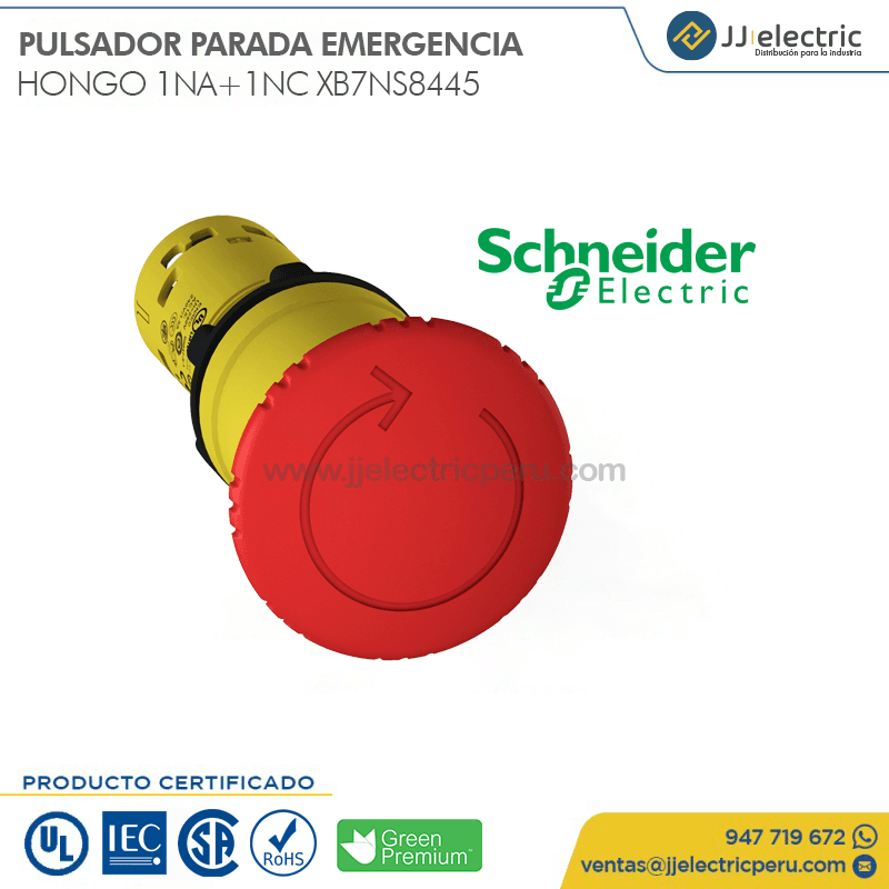 red emergency stop trigge