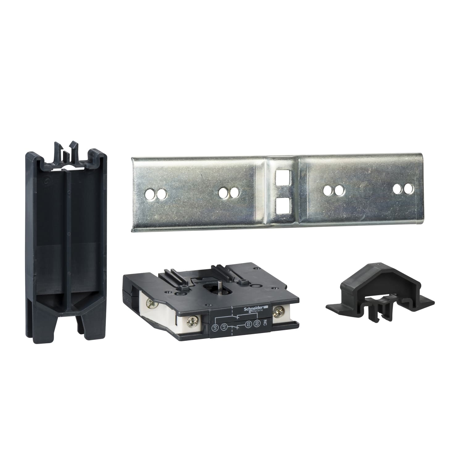 Mechanical and electrical interlock, TeSys Deca reversing & changeover, 2 contactors LC1 or LP1D80-D95 DC coil