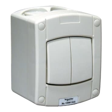 تركيب 10A 2G 2W IP66 SURFACE
