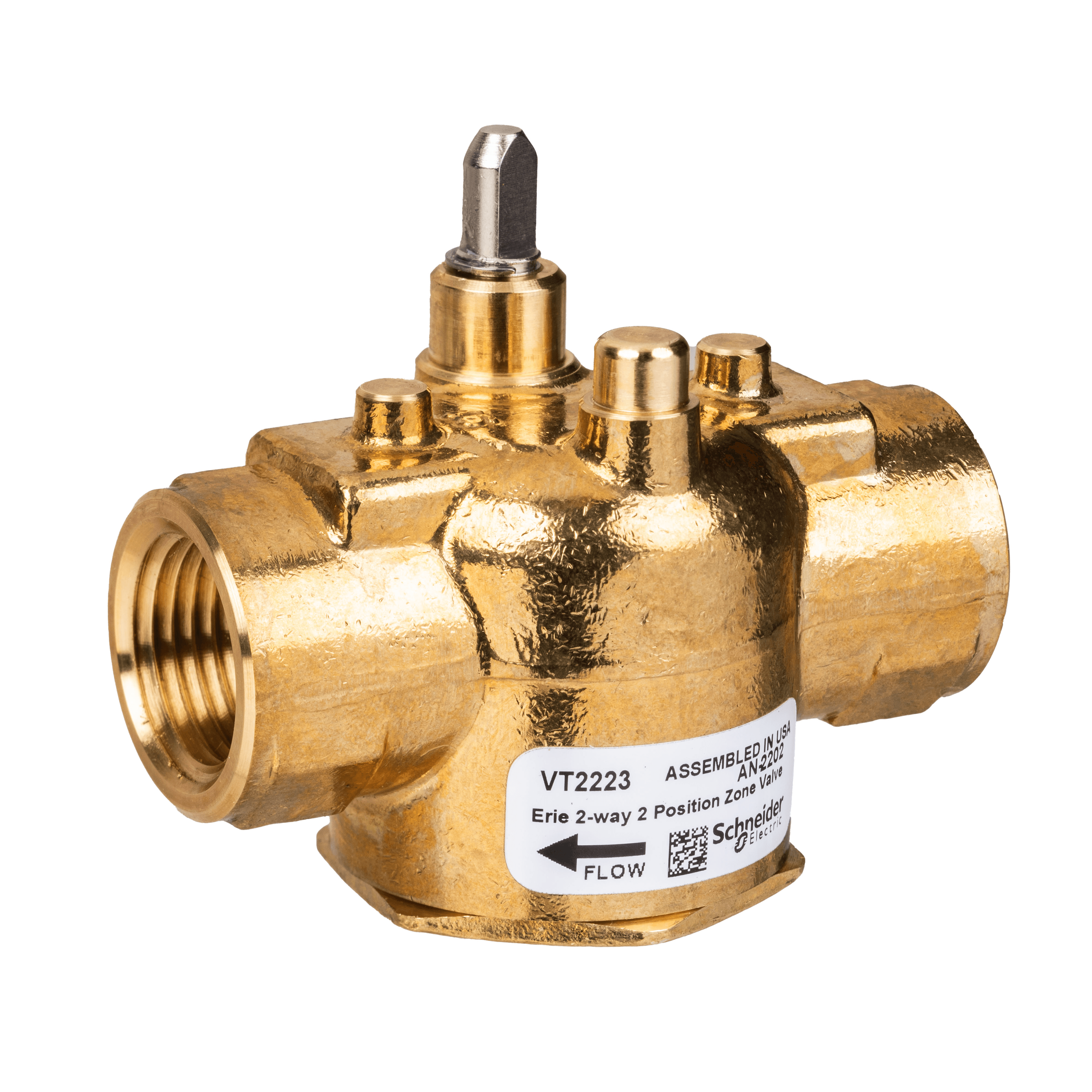 Erie Valve 2way 1/2 NPT 3.5Cv