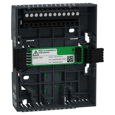 SpaceLogic Controller Terminal Base, For Power Supply Module