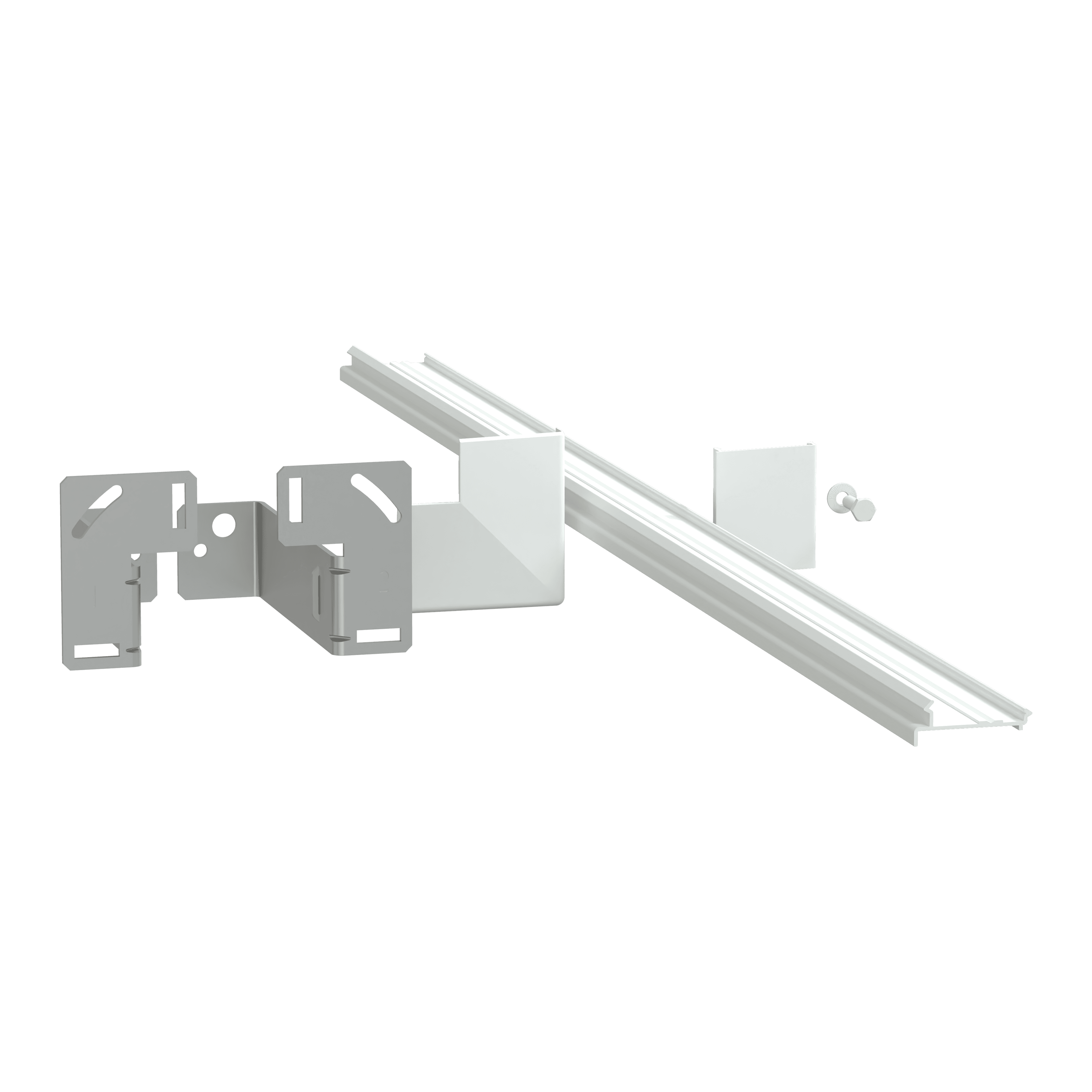 FLUSH-MOUNT.KIT W600 H6-18M ENCL/G IP30