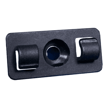 Linear heat det. cable fastener T-clip