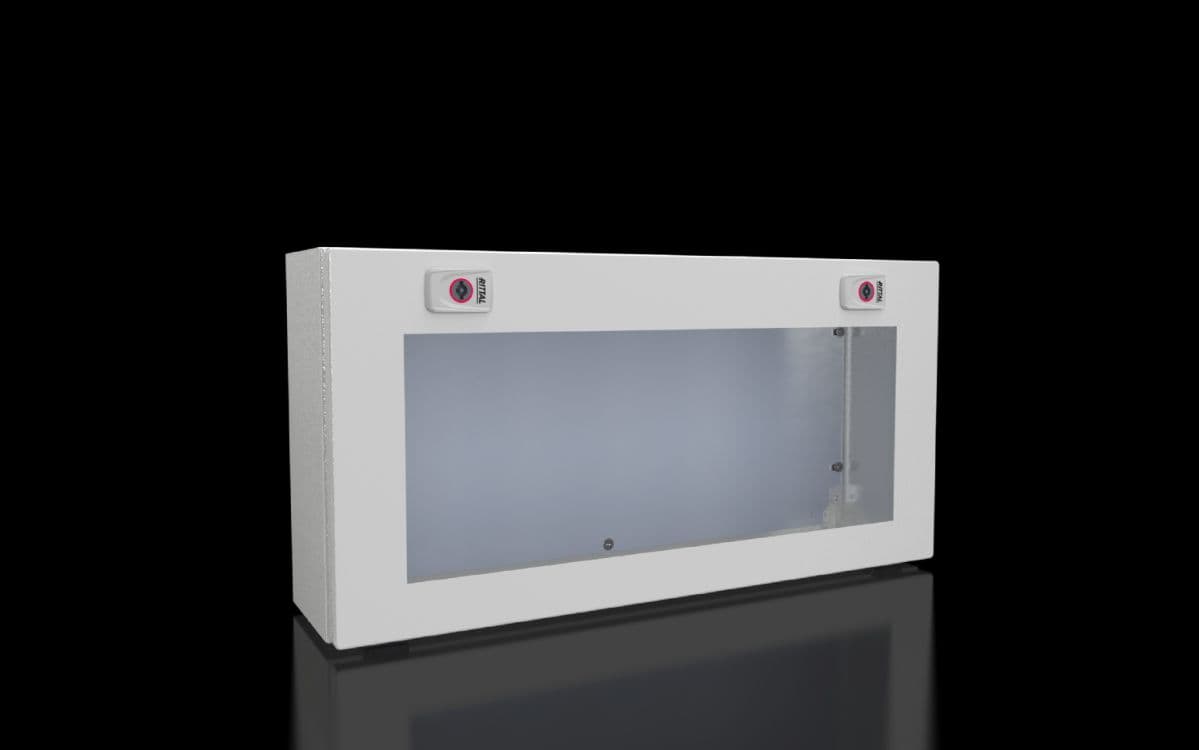 Bus enclosures KX, sheet steel, with double-bit insert
