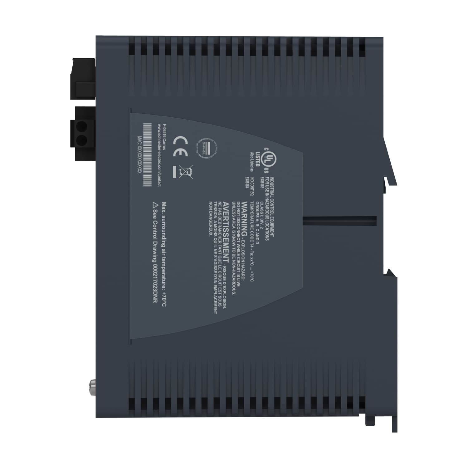 Modicon Managed Switch 8TX/2FX-MM-Harsh