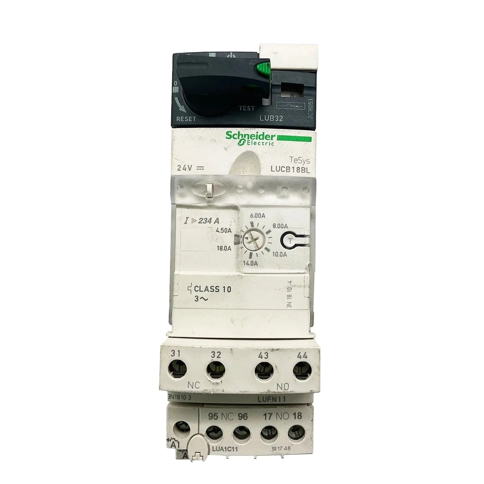 Screw clamp terminal block, TeSys Ultra, terminal block for power base LU9, 0.045 kg