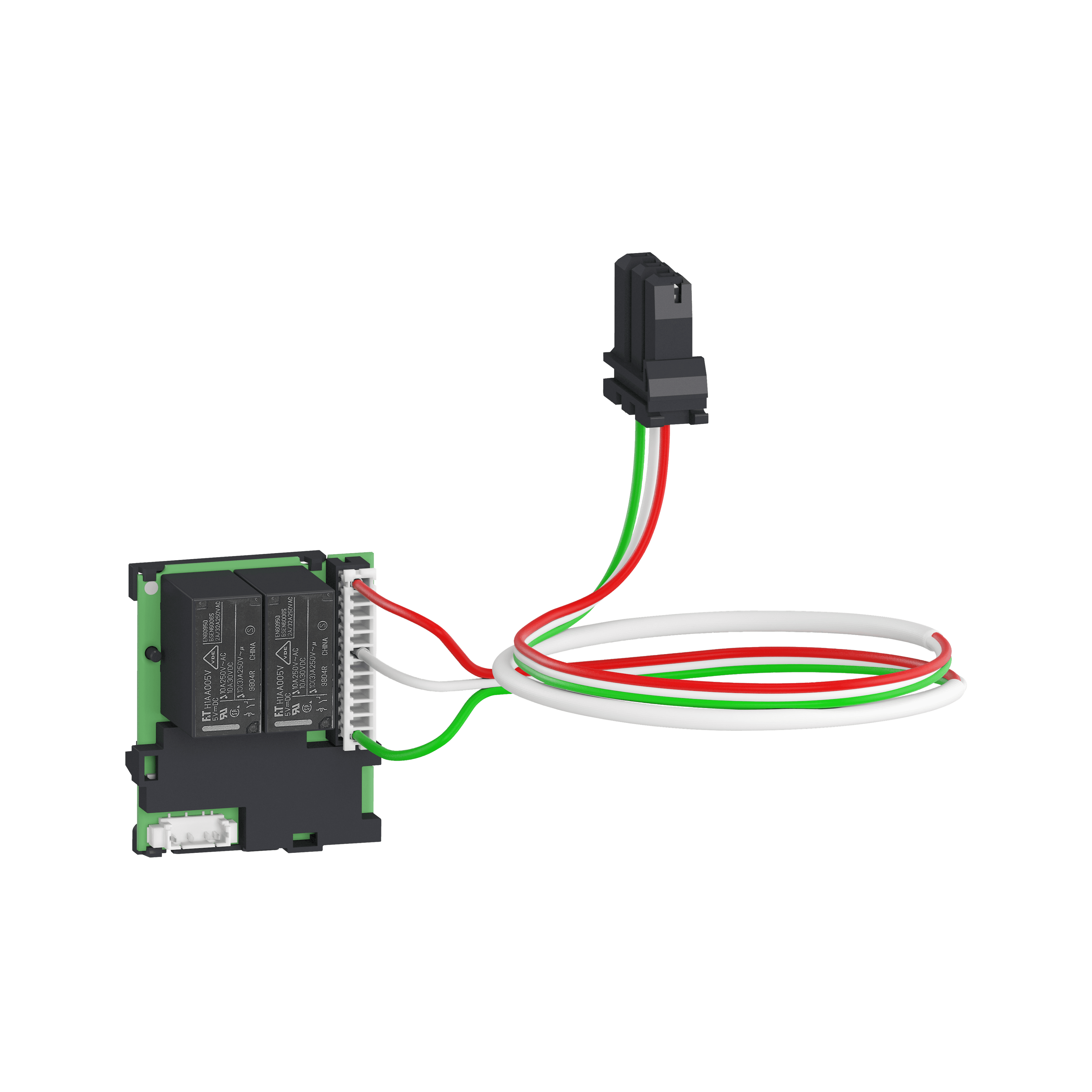 M2C programmable contacts, MasterPact MTZ1/MTZ2/MTZ3 fixed, 2 contacts, 3A/250VAC