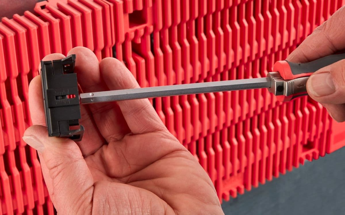 RiLineX support rail for component adaptor