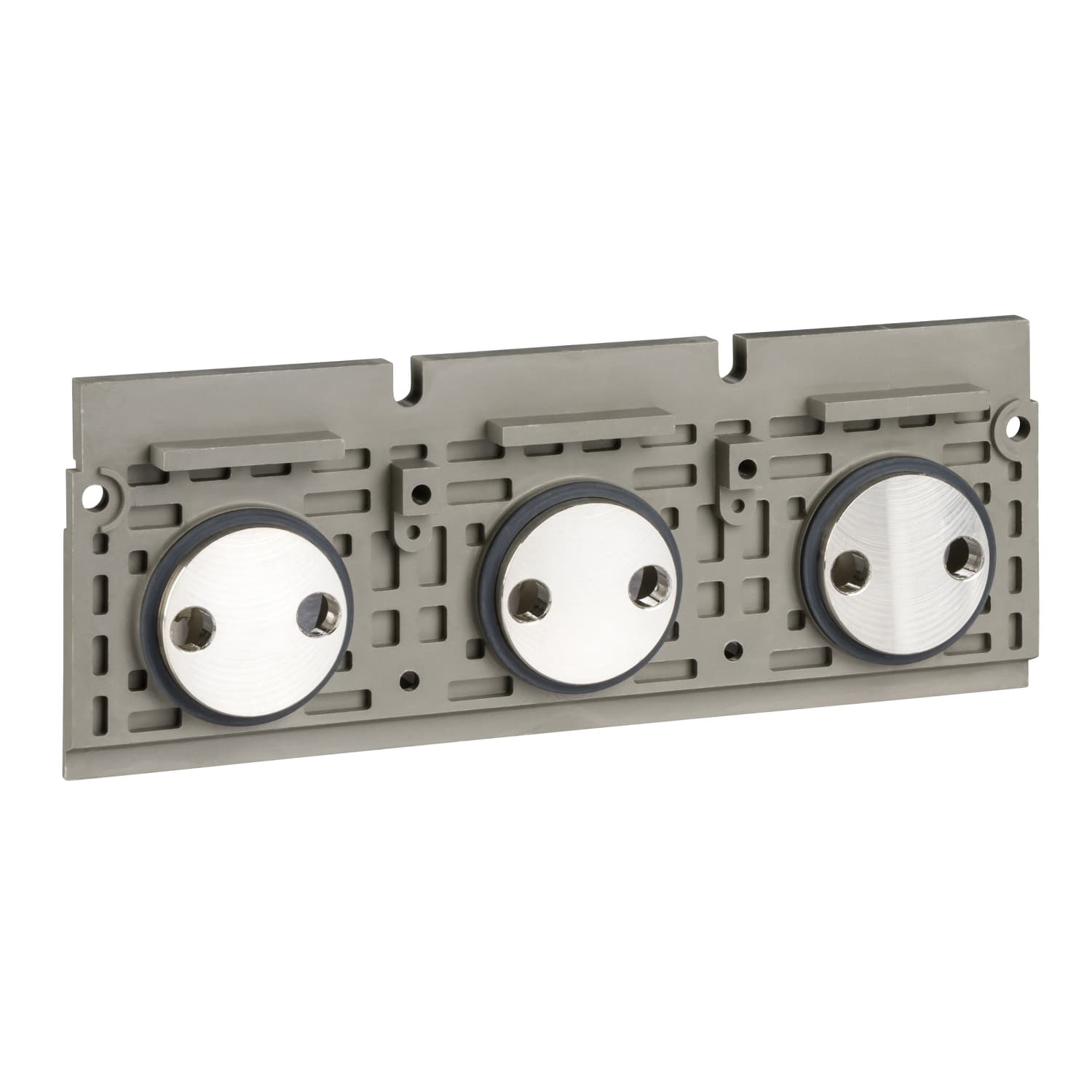 Circuit breaker frame, ComPacT NS630bLB, 200kA at 415VAC, 630A, 3P, fixed, manually operated, without control unit