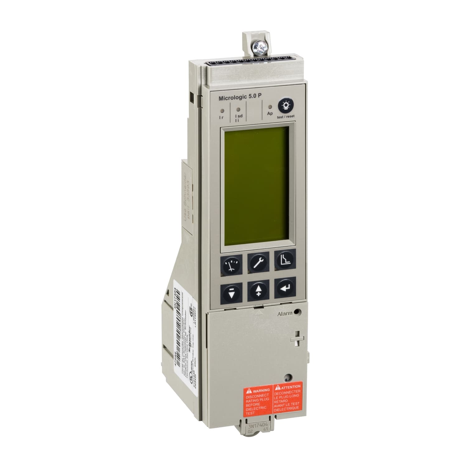 Control unit MicroLogic 5.0P, ComPacT NS630b/NS1600, fixed, selective protections (LSI), power meter