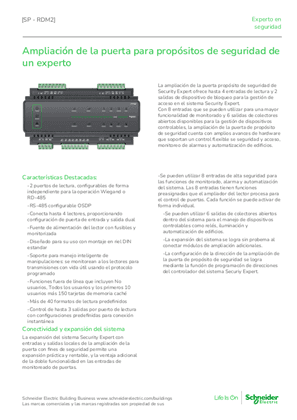 Security Expert security purpose door expansion module