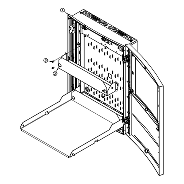 Shelf for Chart cabinet FDP A3