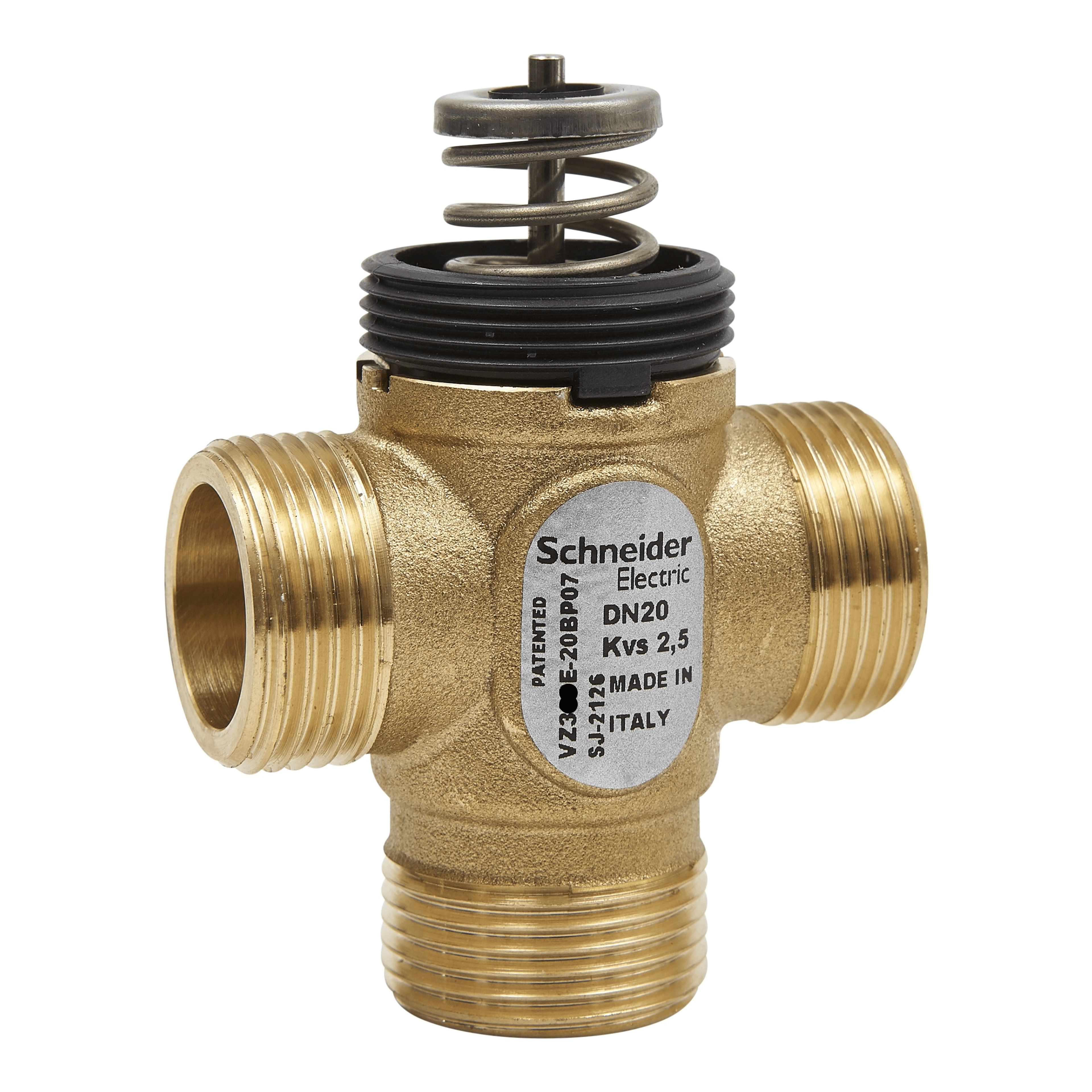 Zone Valve, 20mm, 3-Way, G External, Brass, 2.5kvs