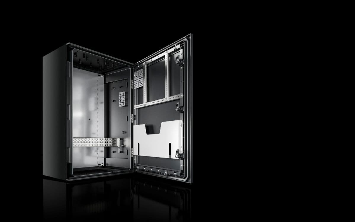 Ex enclosures AX بلاستيكي، خزانة فارغ مع hinged باب