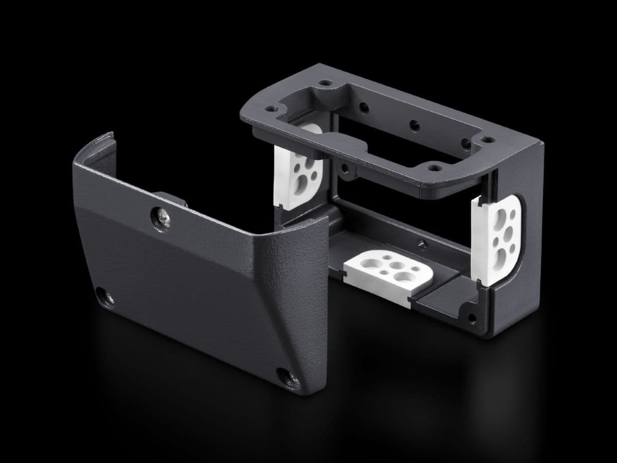 Connection console for support arm connection 120 x 65 mm