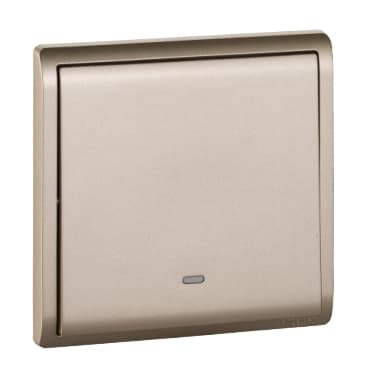 16AX 1 Gang 2 Way Switch with Fluorescen