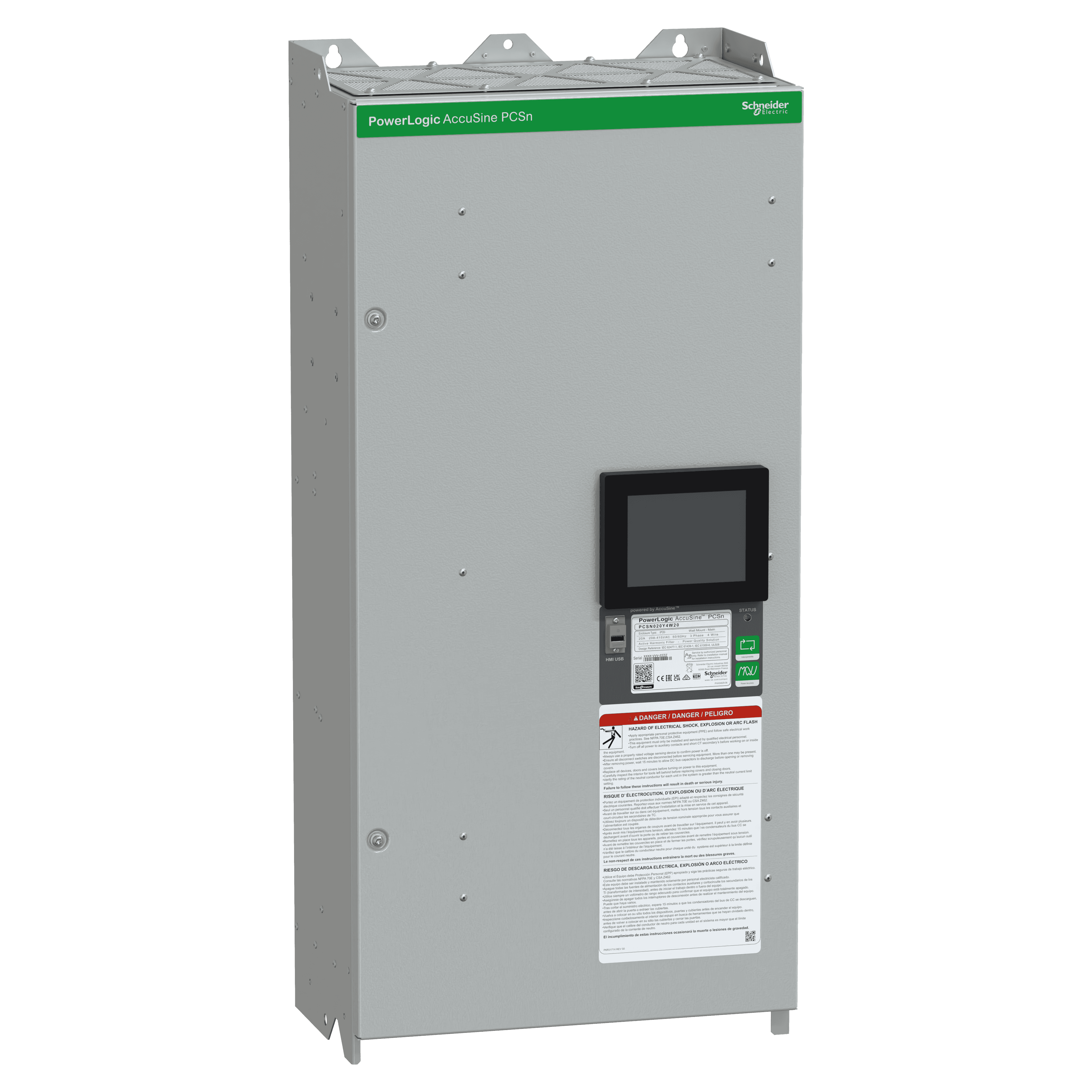 AccuSine PCSN 20A 380-415V Ph+N IP20