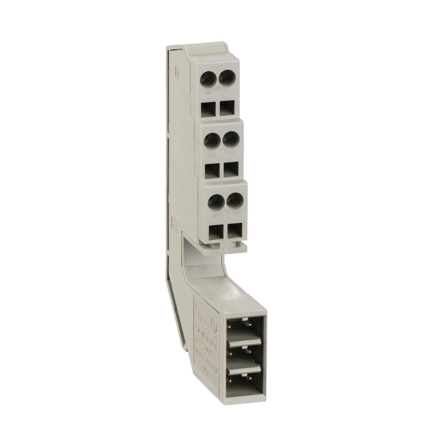 قاعدة توصيل طرفية 6 wires، MasterPact NT، ComPacT NS630b إلى NS1600، لـ أجهزة قابل للسحب، قطعة غيار