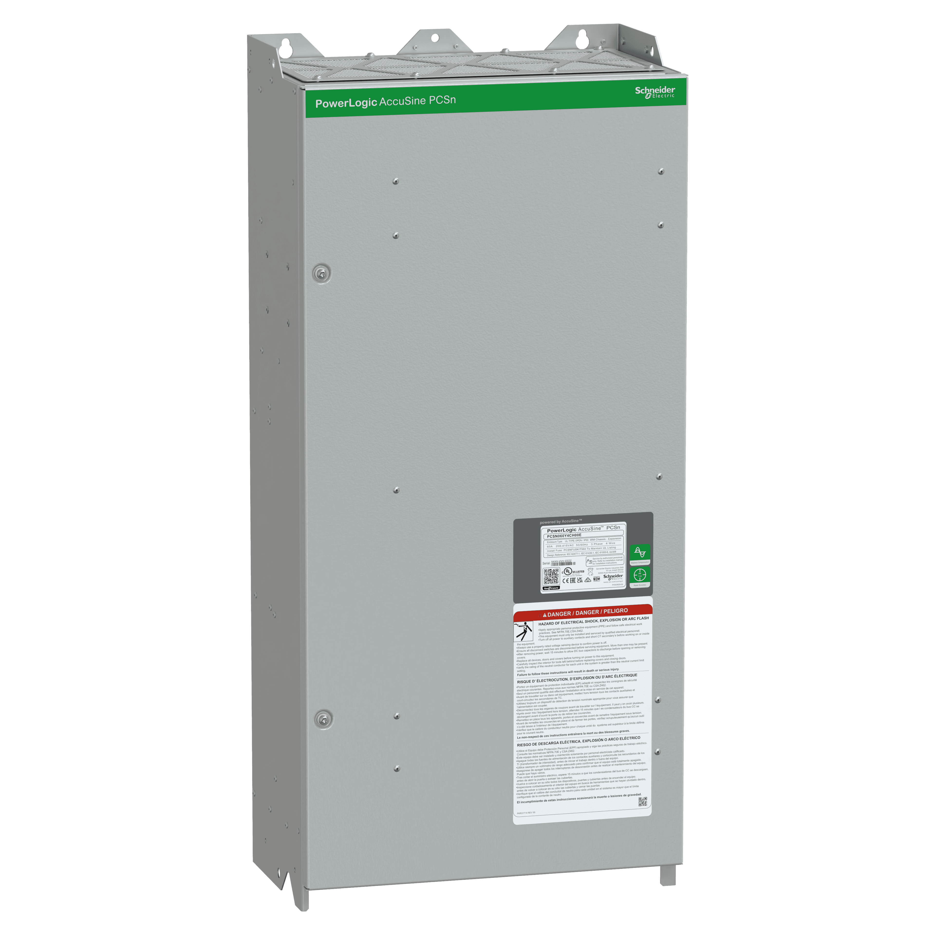 AccuSine PCSN 60A 380-415V Ph+N IP00 ext
