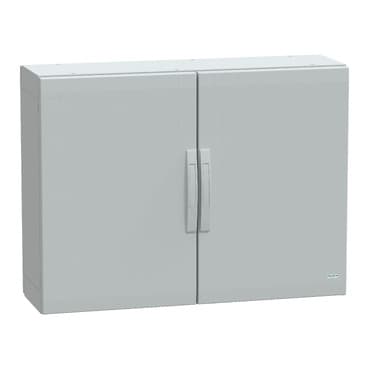 Floor standing polyester enclosure, PanelSeT PLA, plain door, completely sealed, 750x1000x320mm, IP65, IK10