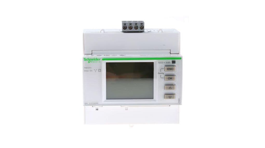 DIN عدّاد طاقة سكة MODBUS