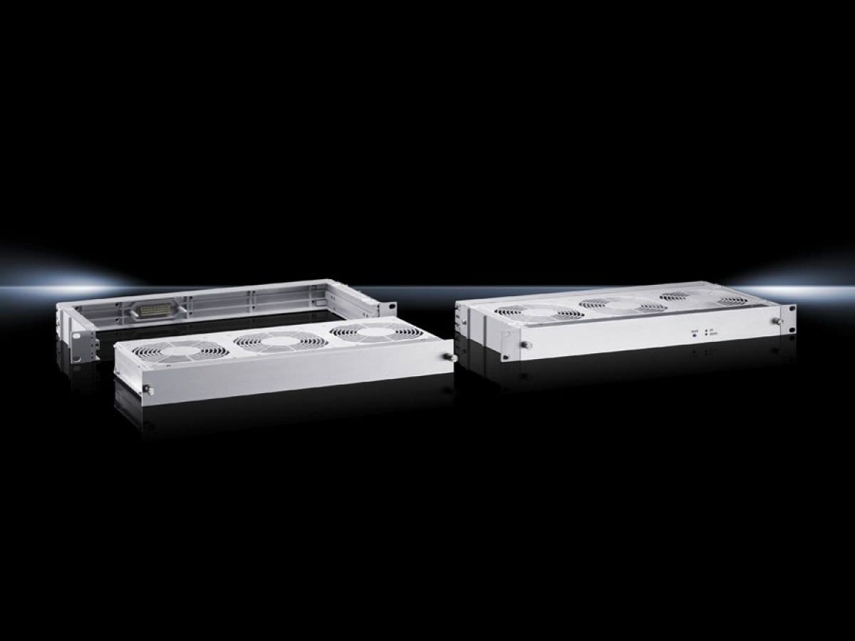 Vario rack-mounted fans for 482.6 mm (19") Air throughput 320 &ndash; 480 m&sup3;/h