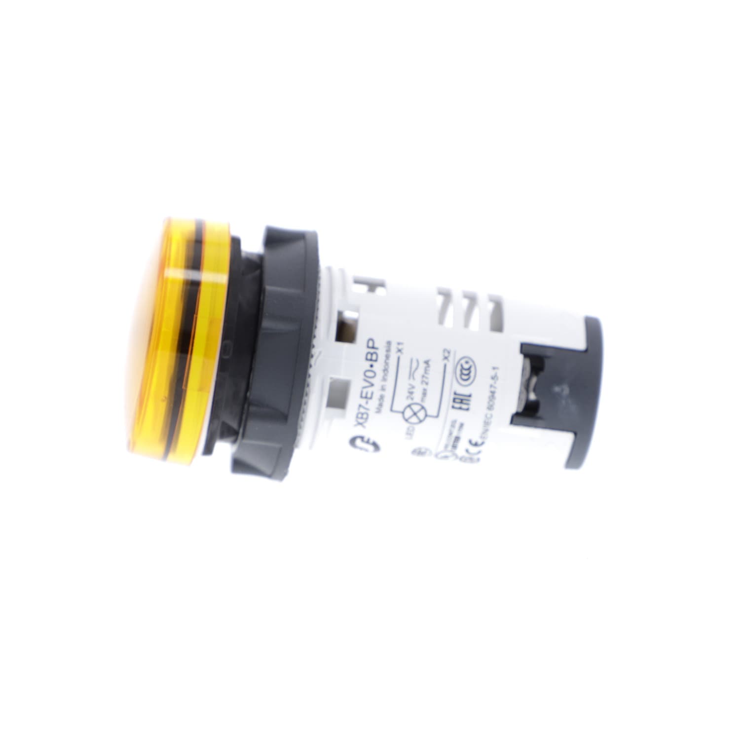 مصباح إشارة led أصفر 24