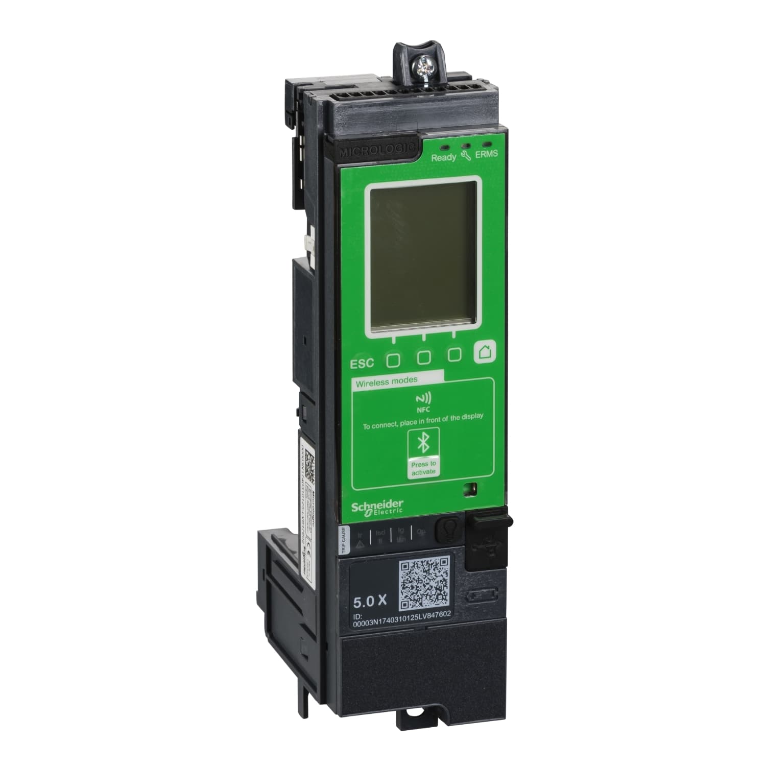 وحدة تحكّم MicroLogic 5.0X، MasterPact MTZ1/MTZ2/MTZ3، قواطع دائرة ثابت، حمايات LSI