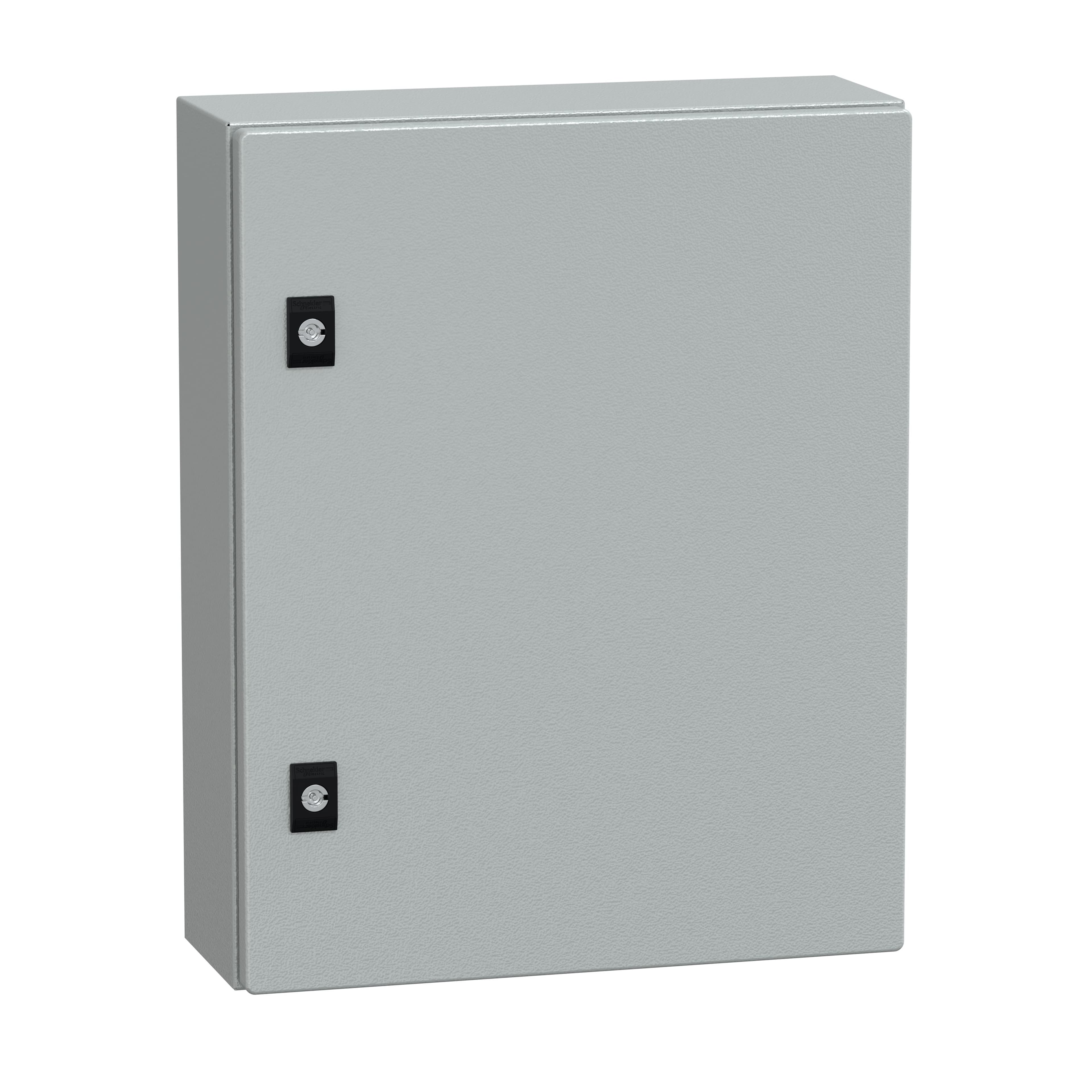 PanelSeT CRN plain door w/o mount.plate. H500xW400xD150 IP66 IK10 RAL7035..