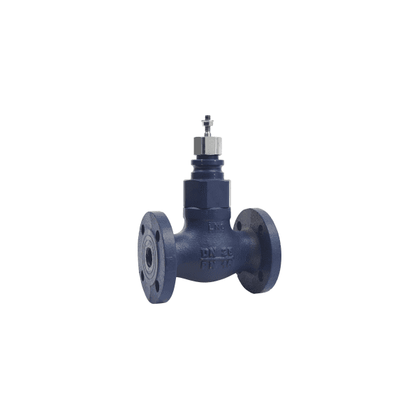 Globe Valve, 40mm, 2-Way, Flanged, stem Up Closed, Stainless Steel, 25kvs, Glycol 25-50% Steam and Water