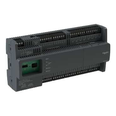 متحكّم، SpaceLogic IP، MP-C، BACnet/IP، نقاط 36، 8 شامل input/output نوع Uc، مخارج مرحّل 8 Form A، 20 شامل input/output نوع Ub