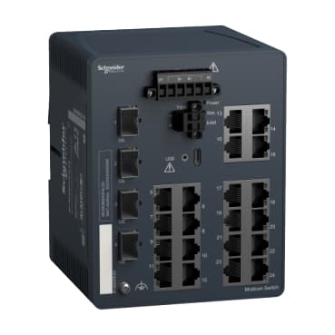 Modicon Management مفتاح 20P 4 SFP