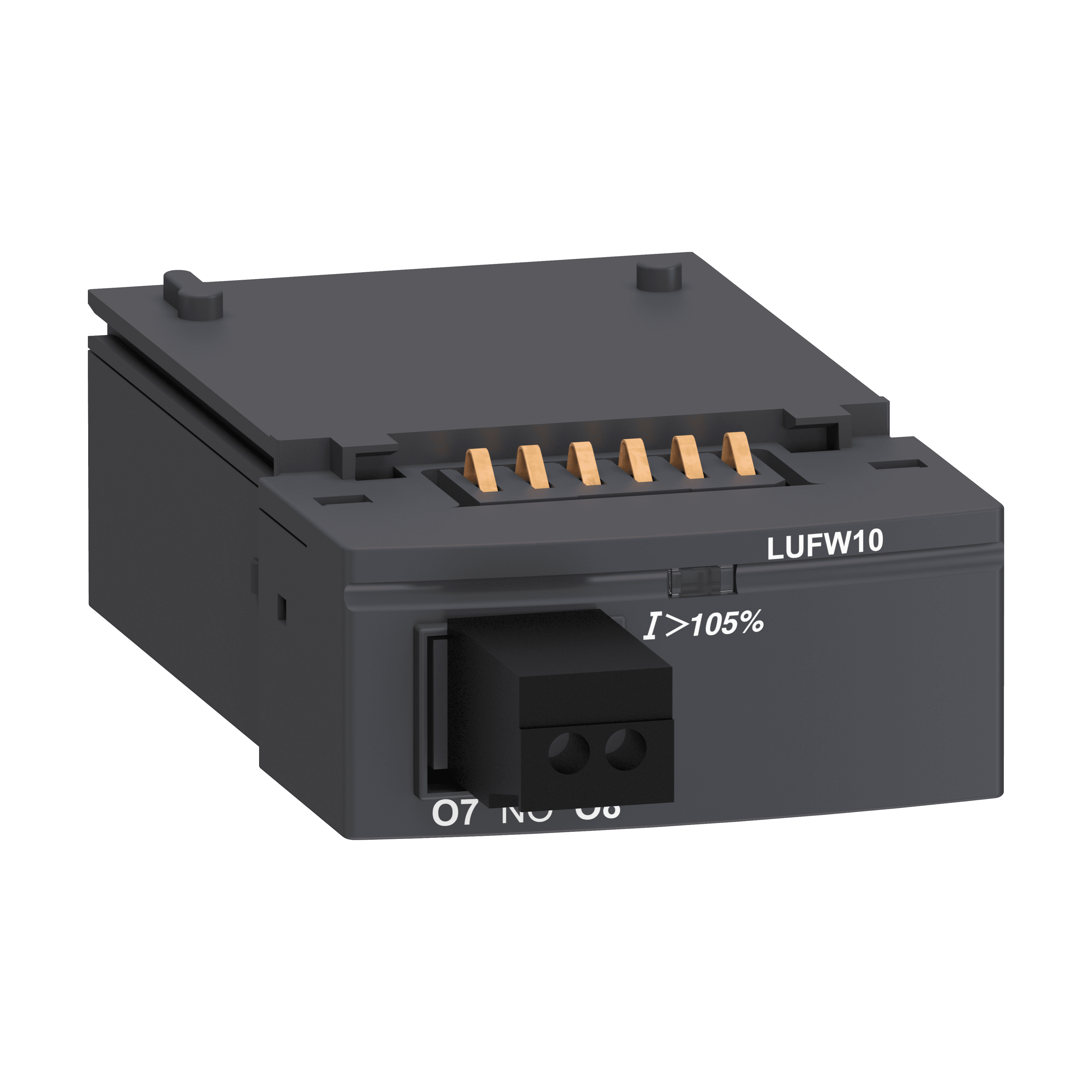 Function module, TeSys Ultra, 1NO, front side, thermal overload alarm