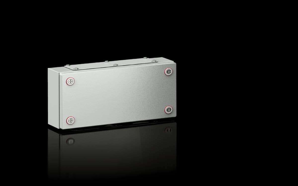 Terminal box KX, sheet steel, with gland plate