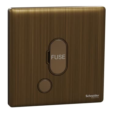 مأخذ 13A 250V~ 1G FCU w flex، AB