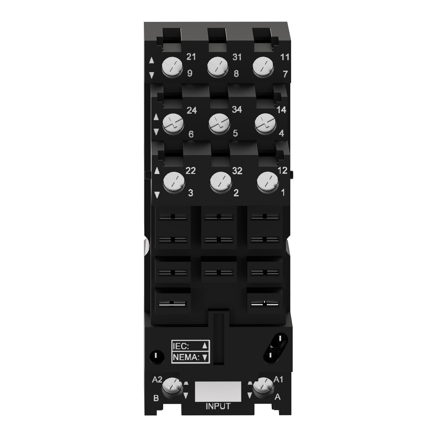 Logic style socket (cylind) separated te