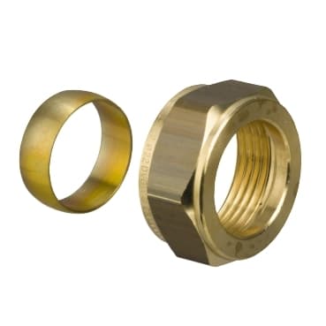 Spare 15 mm صامولة كبس وOlive، DN 15، Pack Quantity 10.