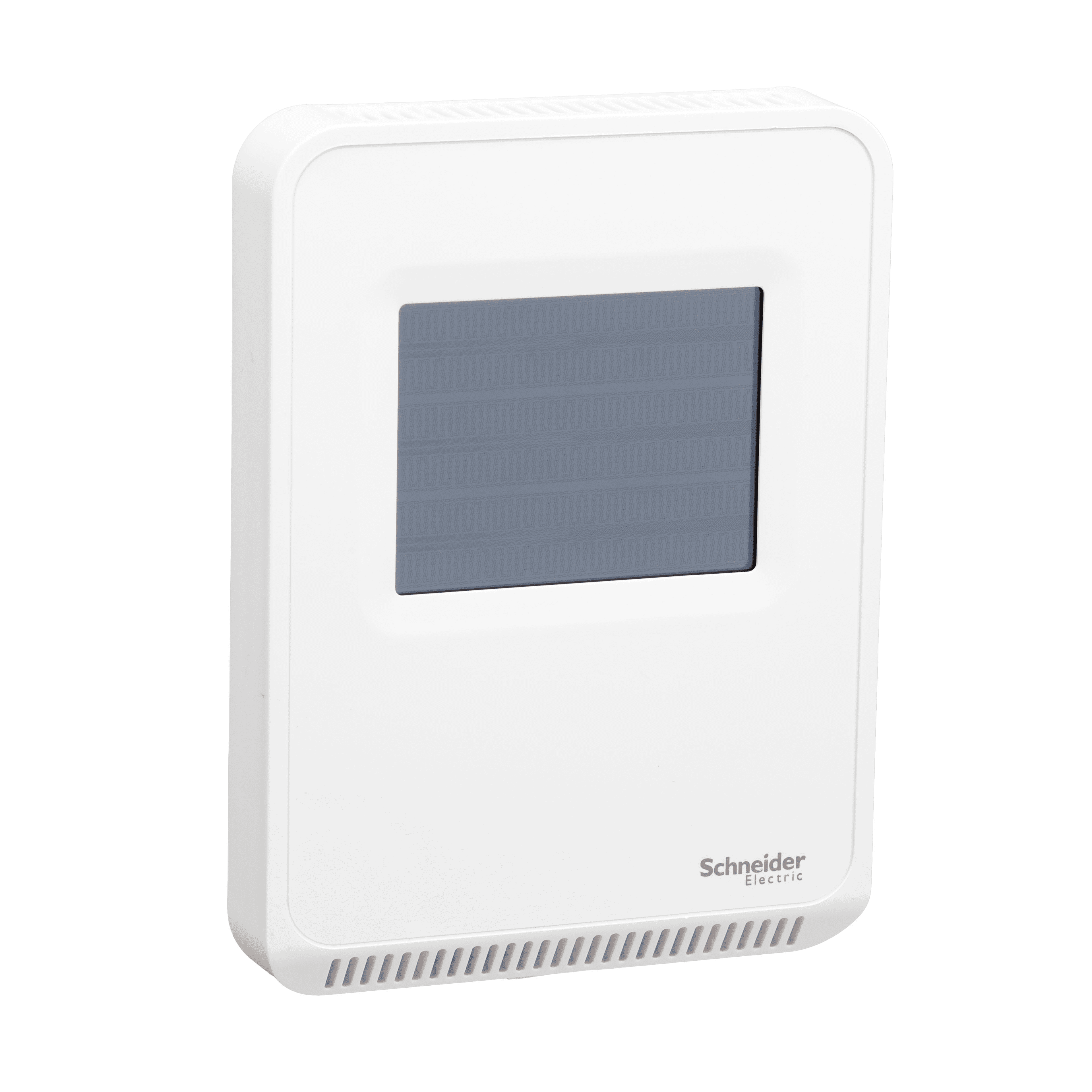 SpaceLogic SLA Series Temperature Sensor, Room, Color Touchscreen, Analog Outputs, Matte White Housing