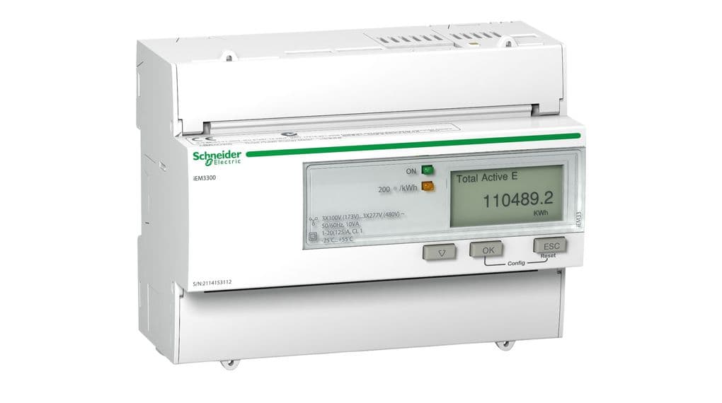 iEM3300 Triphase kWH عدّاد 125A
